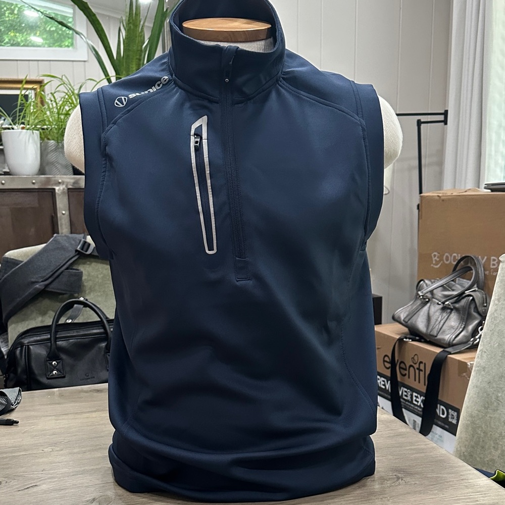 Sunice Men's Dark Blue Vest